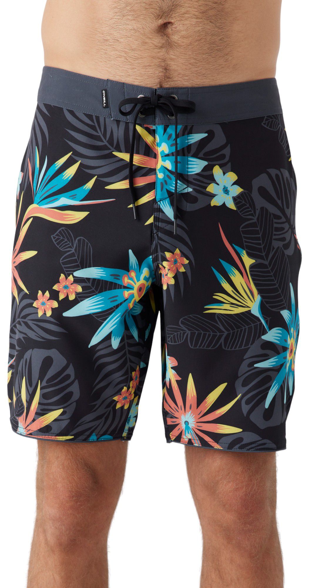 O'Neill Men's Hyperfreak Mysto Scallop 19" Boardshorts