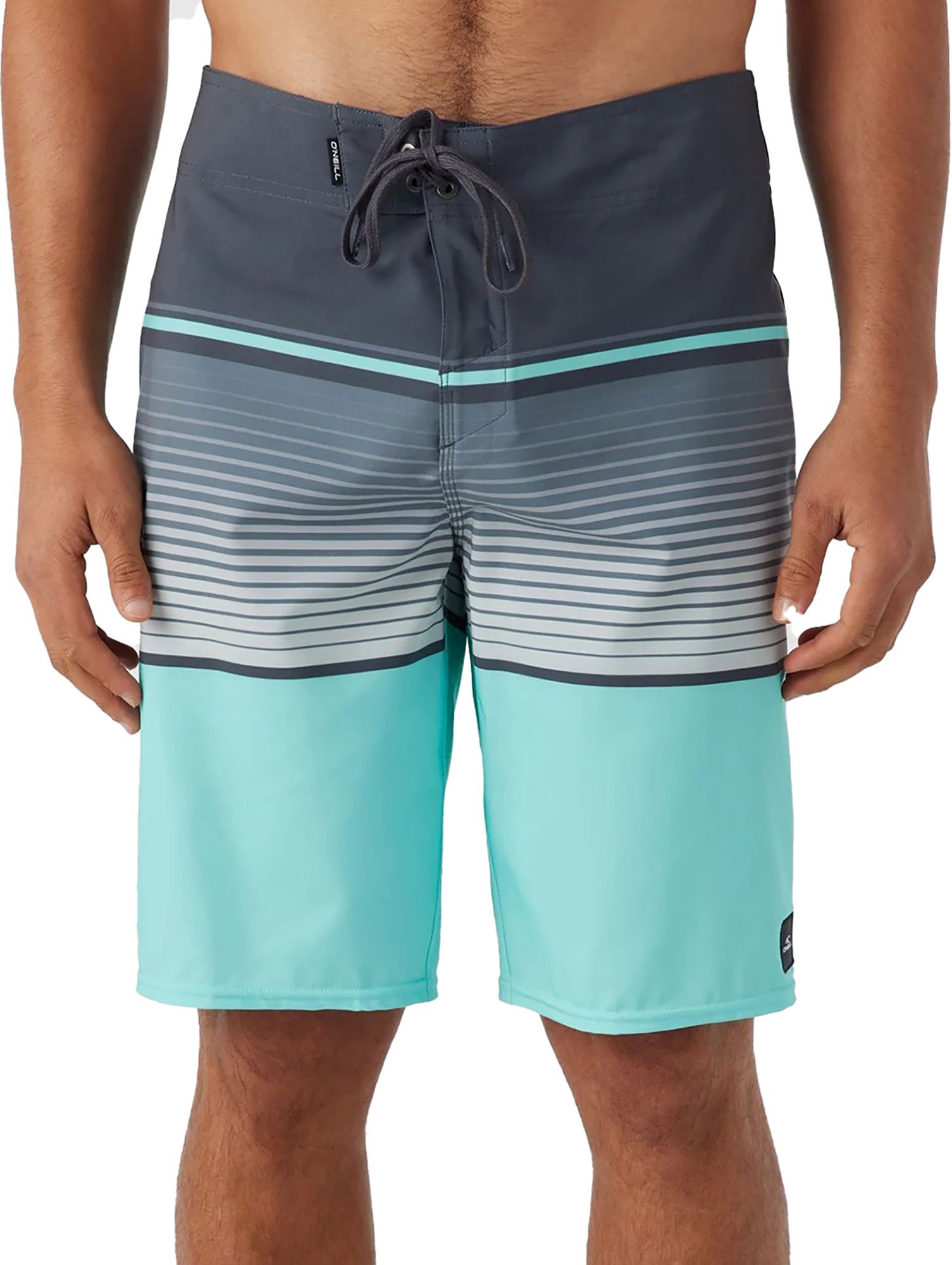 O'Neill Men's Lennox Stripe Quick-Drying 21 in. Boardshorts