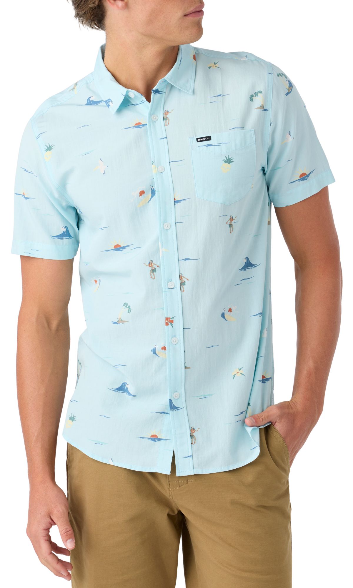 O'Neill Men's Oasis Eco Short Sleeve Modern Shirt