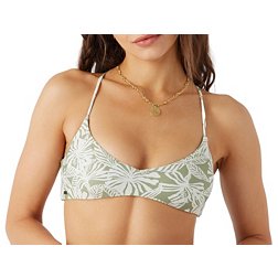 O'Neill Women's Halfmoon Print Middles Bikini Swim Top