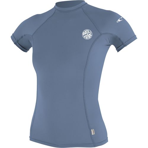 【ROXY】 Roxy Women's Short Sleeve Rash Guard WT901BRX Active - Short Sleeve UPF 50 Rashguard Set for Girls 7 - 16