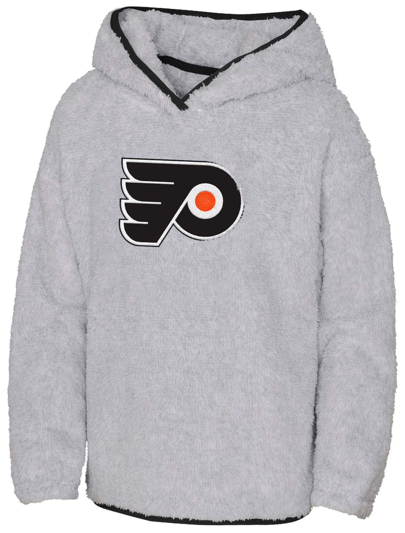 NHL Youth Philadelphia Flyers Fuzzy Teddy White Pullover Hoodie
