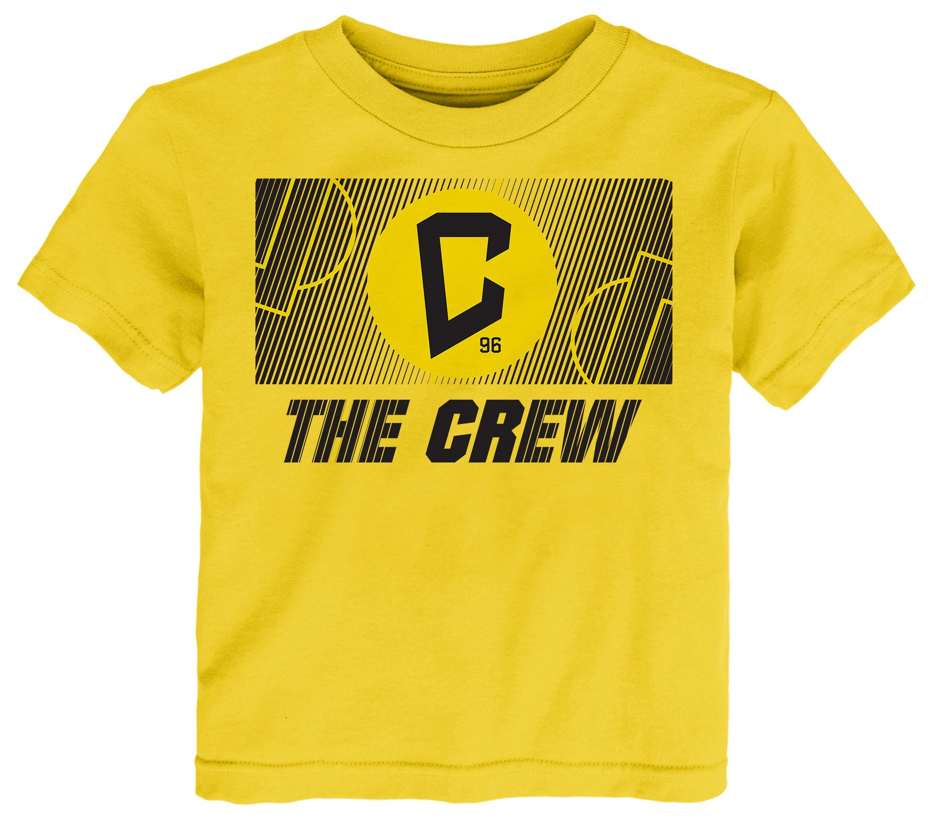 MLS Toddler Columbus Crew Full Pitch Yellow T-Shirt