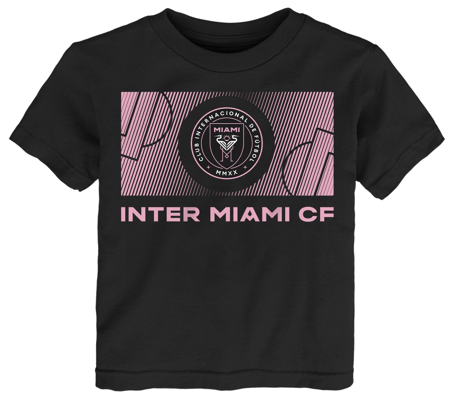 MLS Toddler Inter Miami CF Full Pitch Black T-Shirt