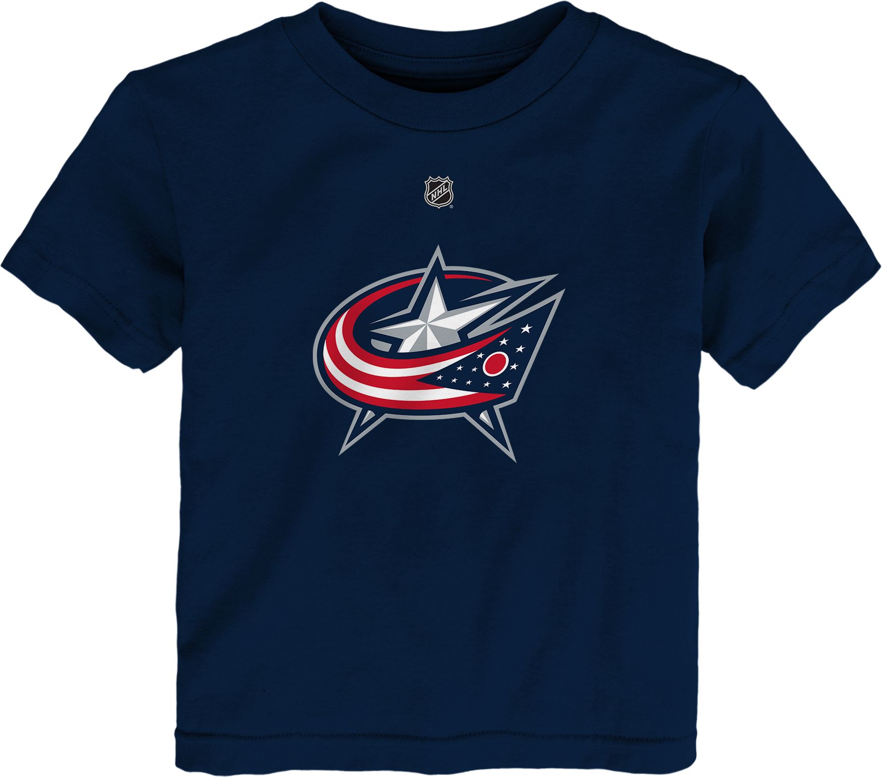 NHL Toddler Columbus Blue Jackets Adam Fantilli #19 Navy T-Shirt