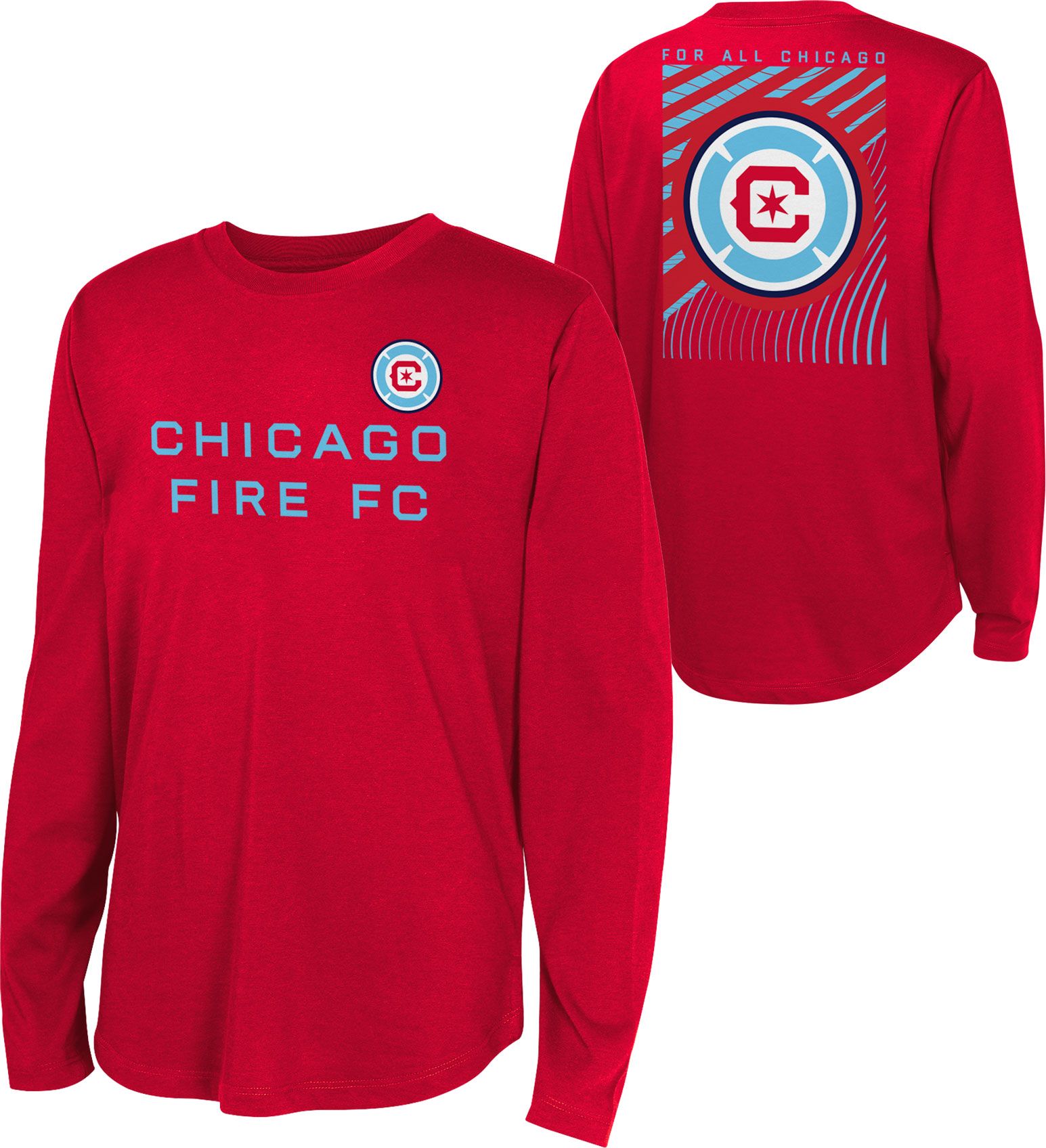 Outerstuff Youth Chicago Fire Maestro Long Sleeve T-Shirt