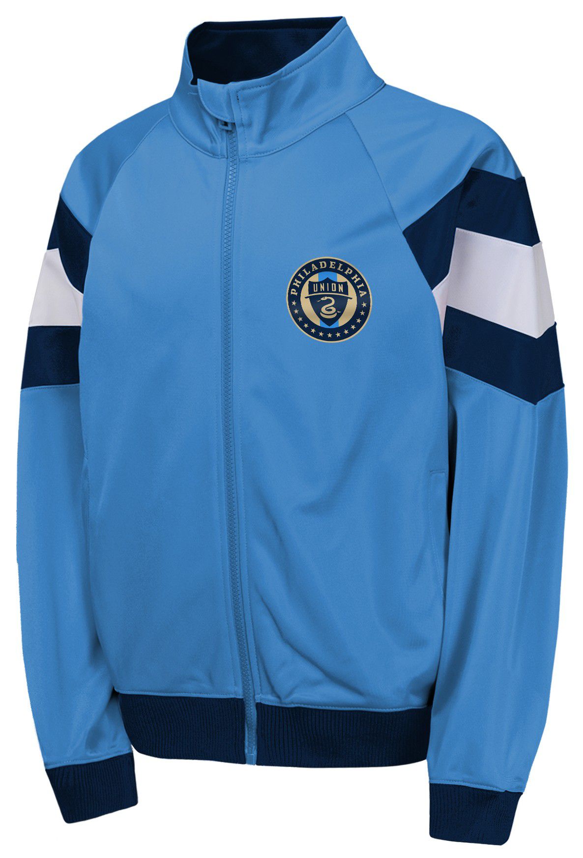 MLS Youth Philadelphia Union Field Blue Track Jacket