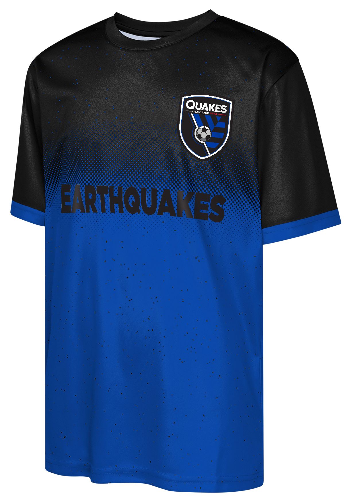 MLS Youth San Jose Earthquakes Stalwart Blue T-Shirt