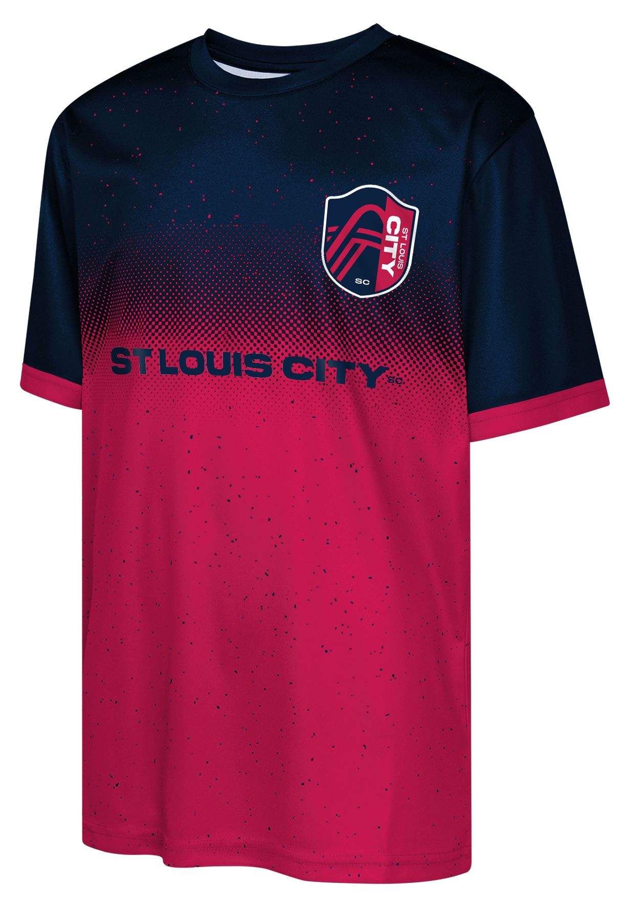 MLS Youth St. Louis City SC Stalwart Pink T-Shirt