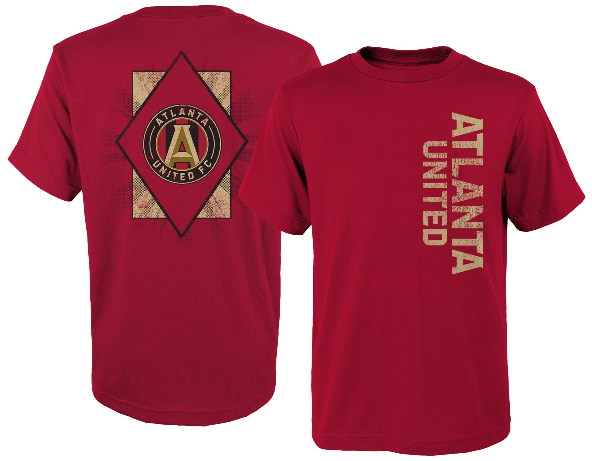 MLS Youth Atlanta United Diamond Sky Red T-Shirt