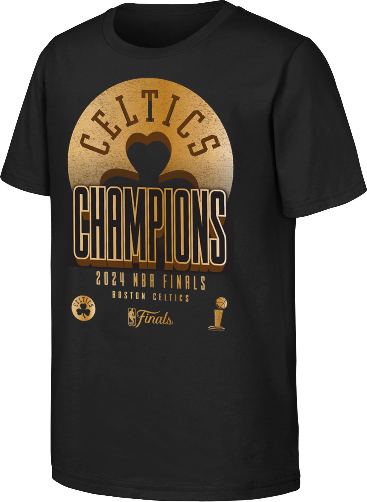 Outerstuff Youth 2024 NBA Champions Boston Celtics Hype T-Shirt
