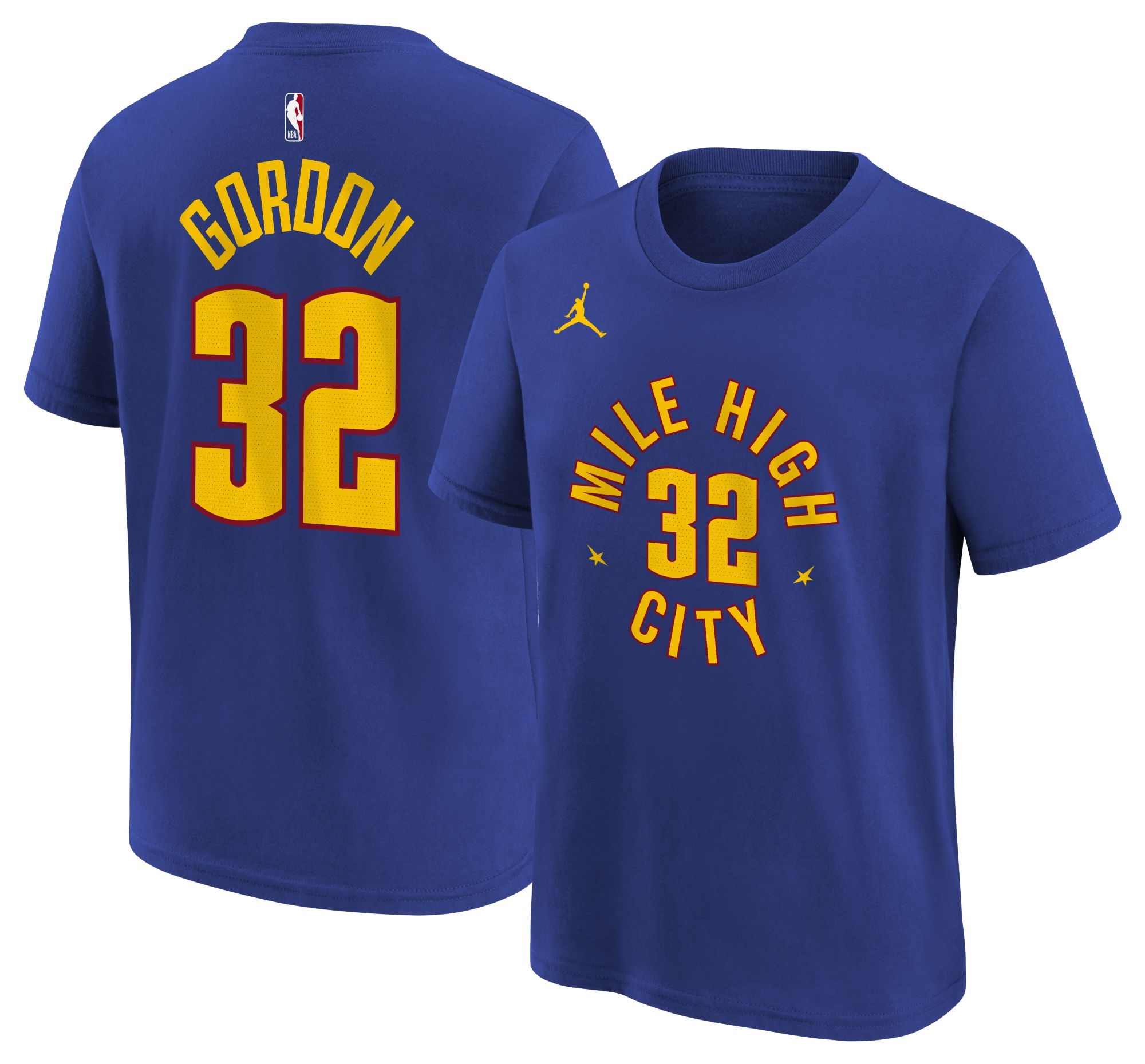 Jordan Youth Denver Nuggets Aaron Gordon #32 T-Shirt