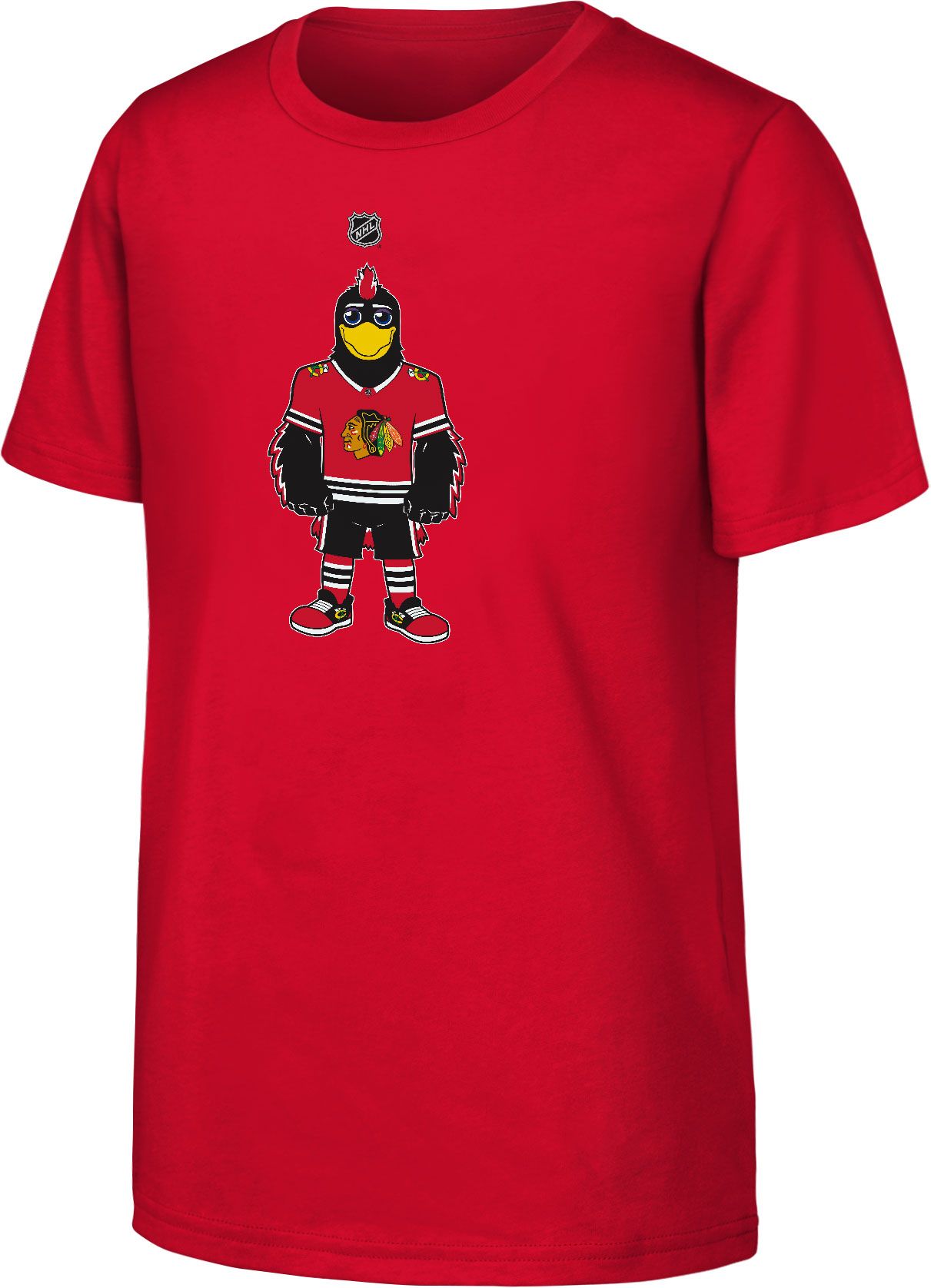 NHL Youth Chicago Blackhawks Mascot Red T-Shirt