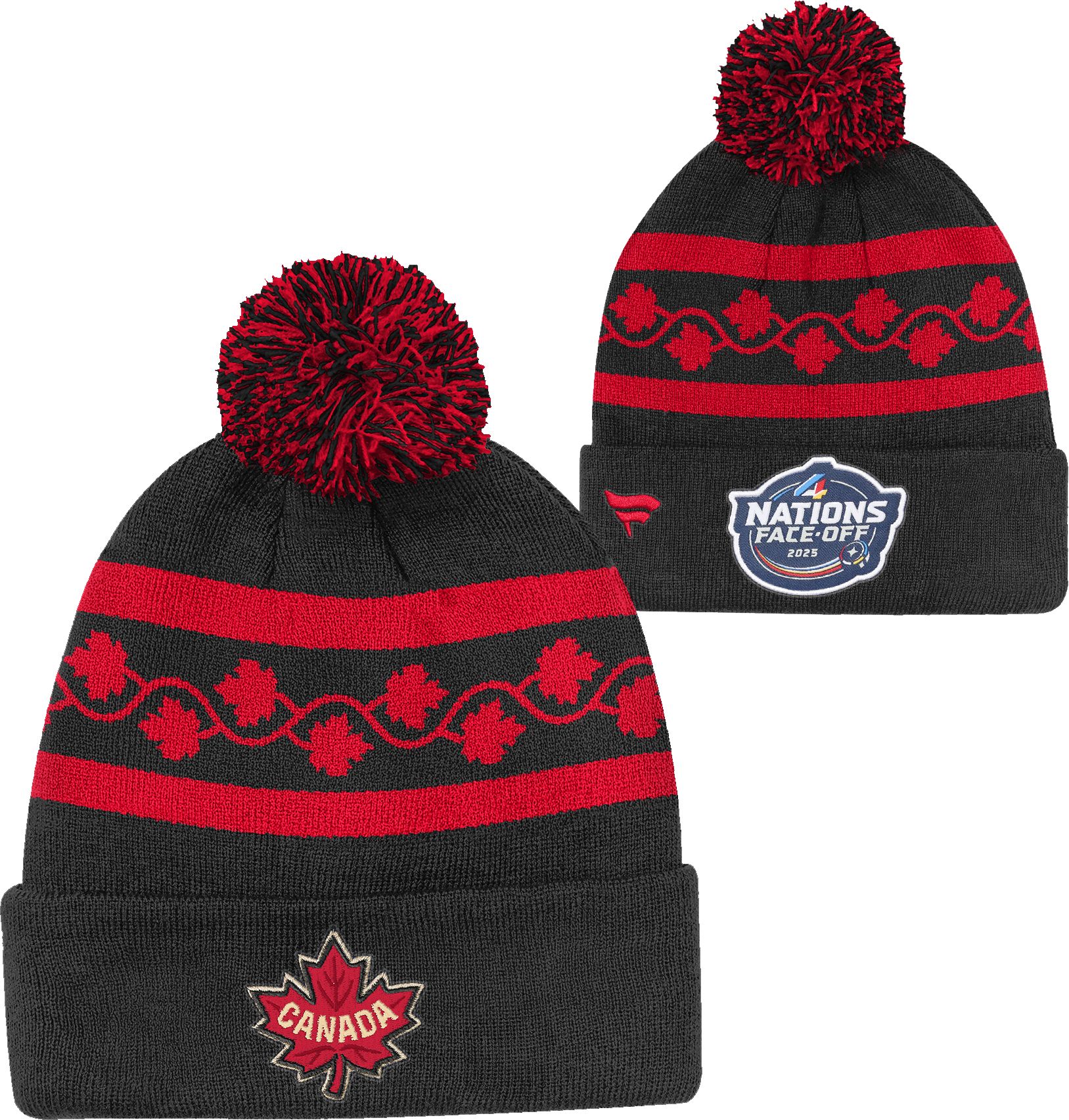 NHL Youth Canada 4 Nations Face-Off Knit Beanie