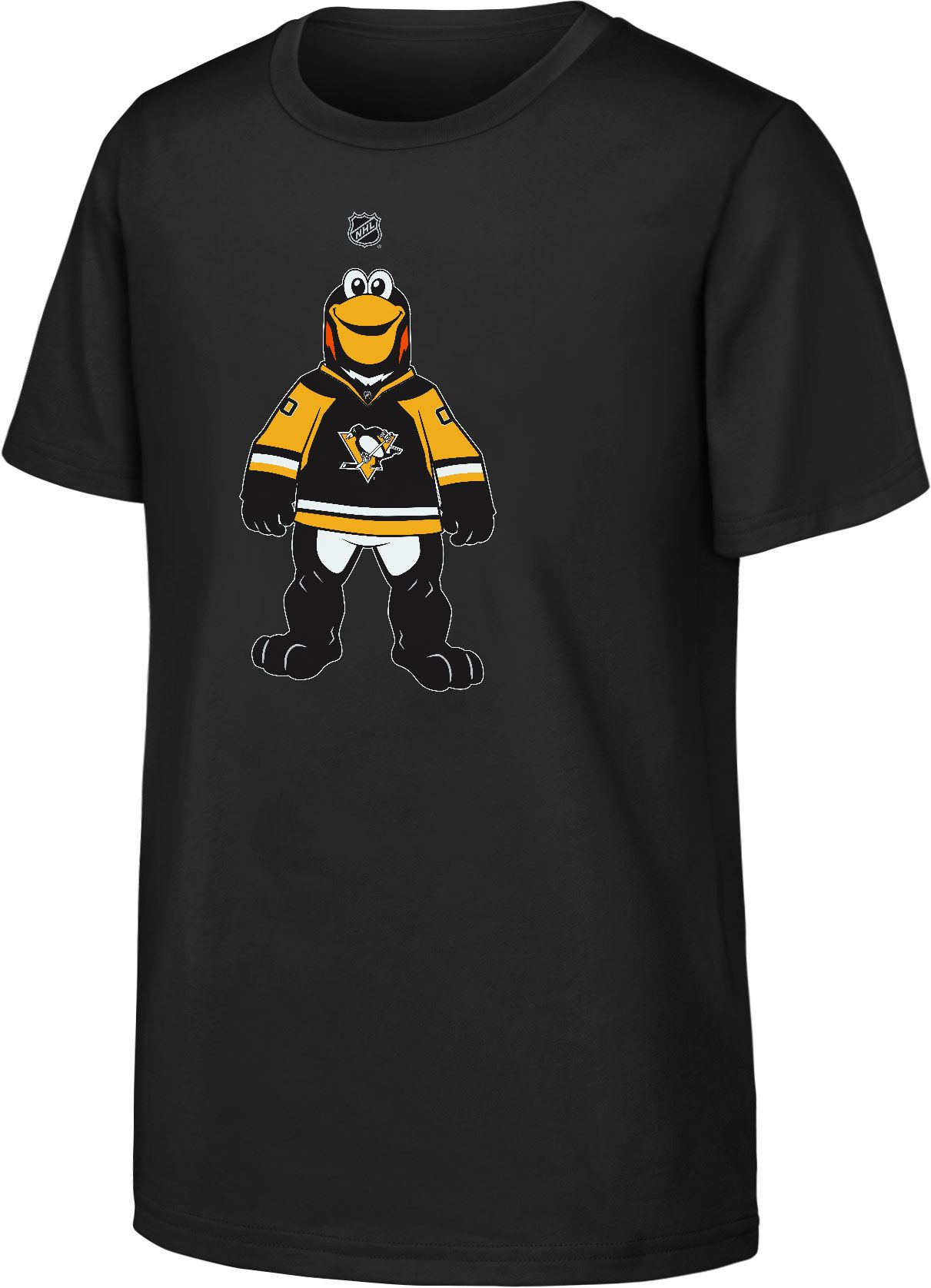 NHL Youth Pittsburgh Penguins Mascot Black T-Shirt