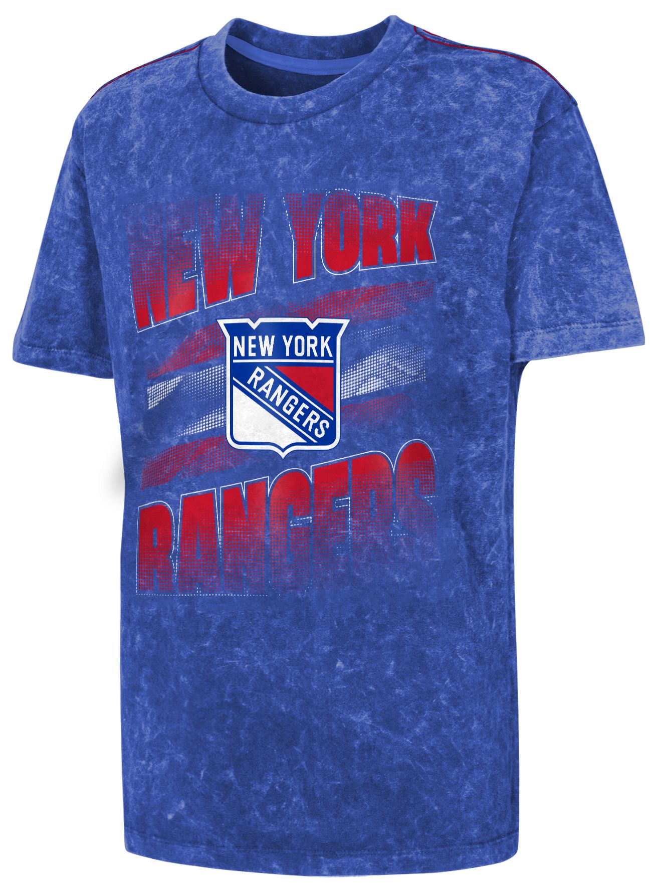 NHL Youth New York Rangers Mindset Blue T-Shirt