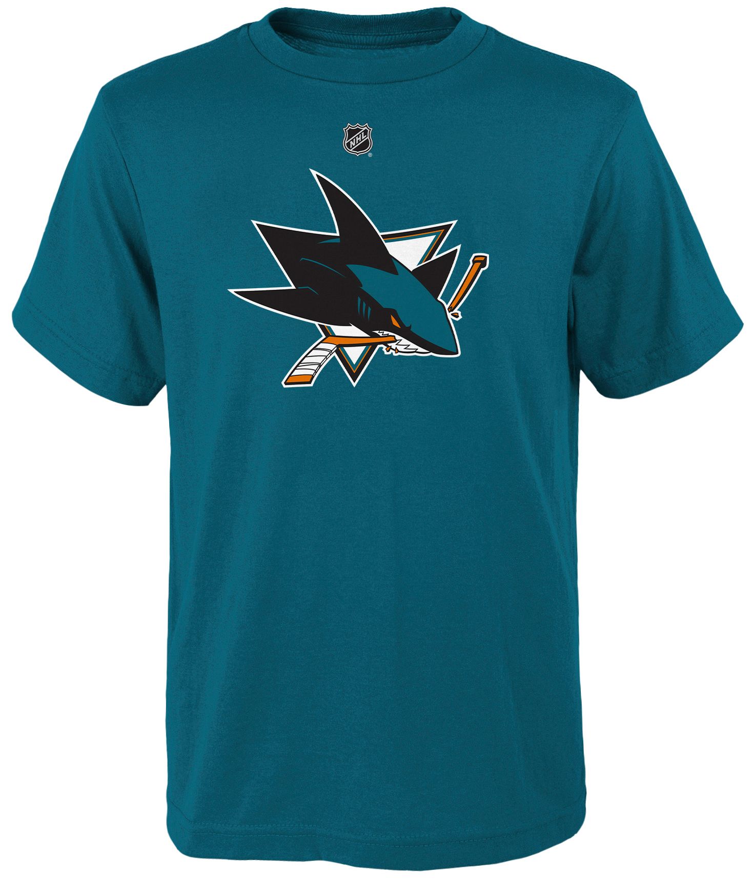 NHL Youth San Jose Sharks Prime Logo Blue T-Shirt