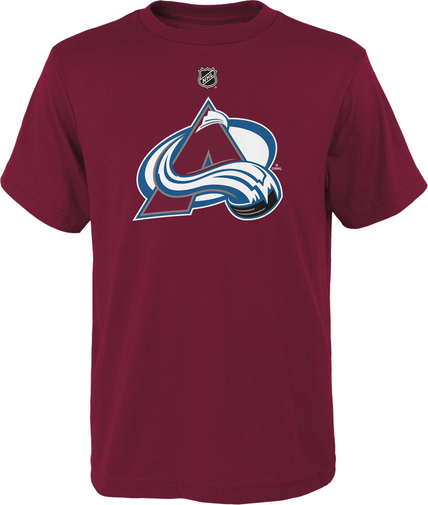 NHL Youth Colorado Avalanche Prime Logo Maroon T-Shirt