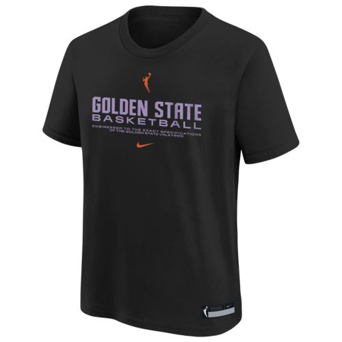 Nike Youth Golden State Valkyries Black Practice T-Shirt