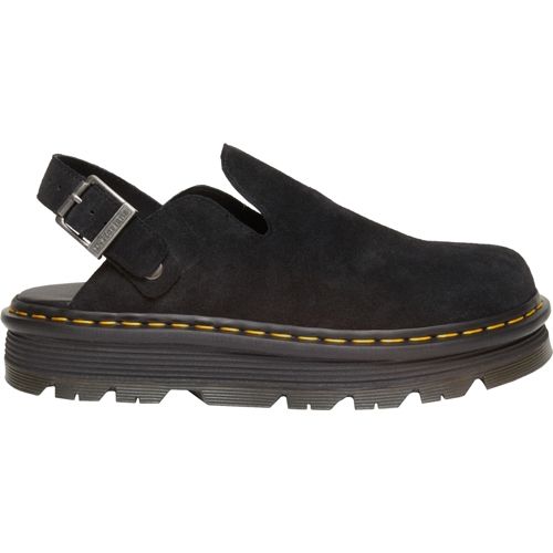 Dr. Martens Women's Zebzag Suede Slingback Platform Mules
