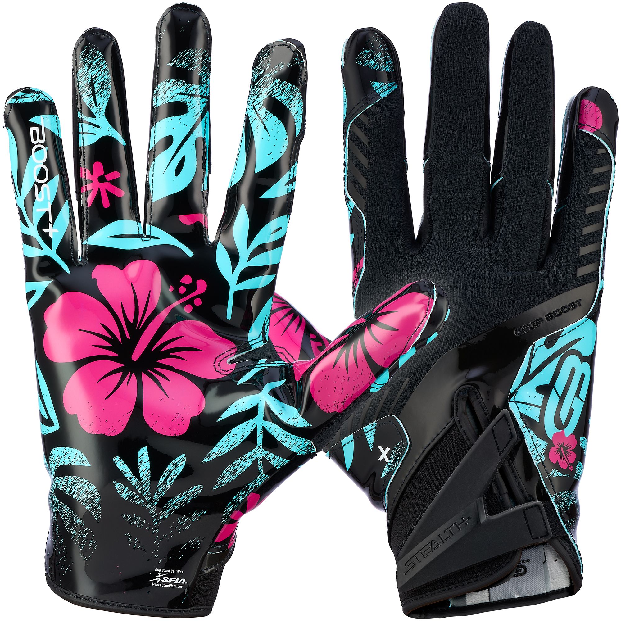 Black/Pink/Teal