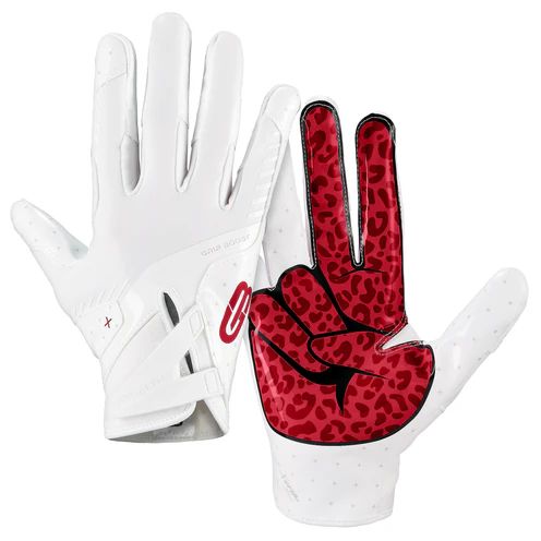 White/Crimson
