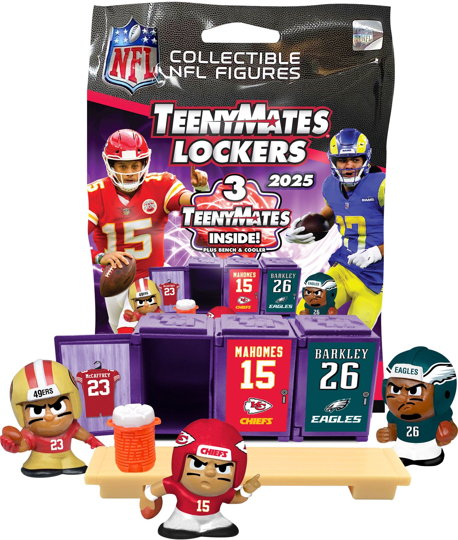 Party Animal NFL TeenyMates Lockers