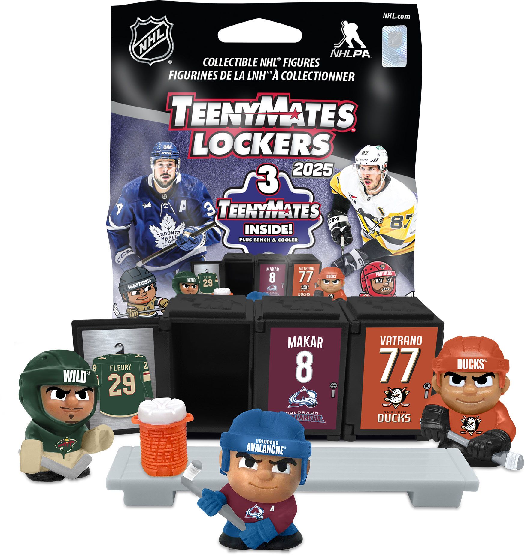 Party Animal NHL TeenyMates Lockers