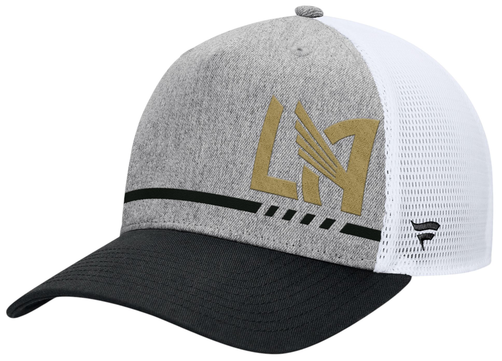 MLS Adult  Low Block Grey Trucker Adjustable Hat