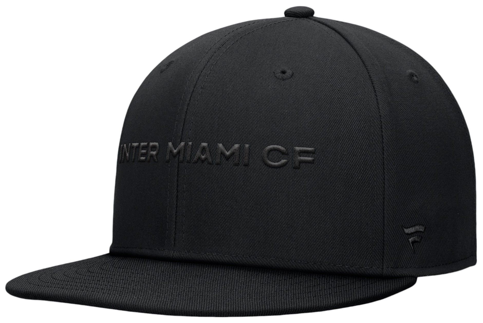 MLS Adult Inter Miami CF Reducer Black Snapback Adjustable Hat