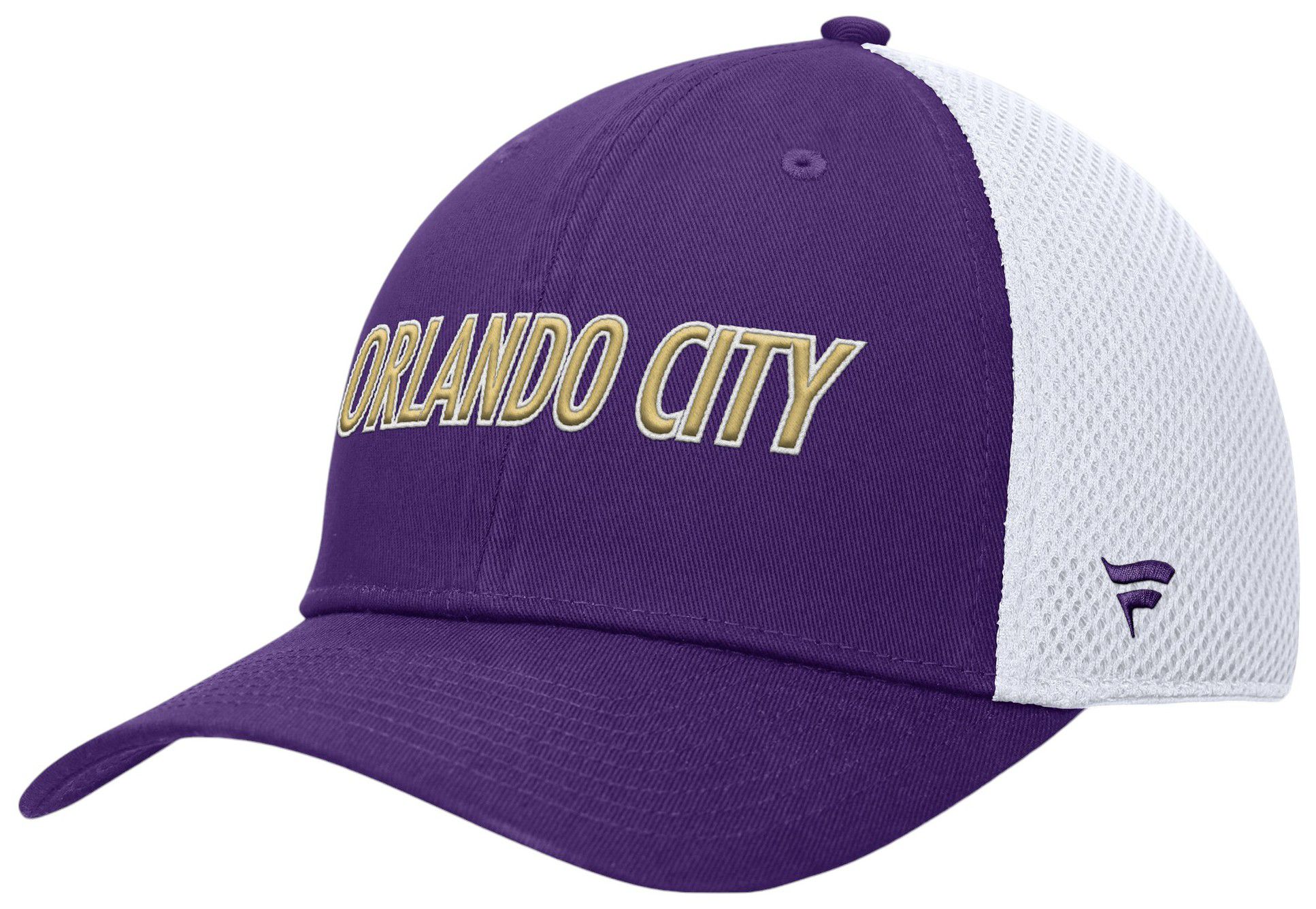 MLS Adult Orlando City Logo Purple FlexFit Hat