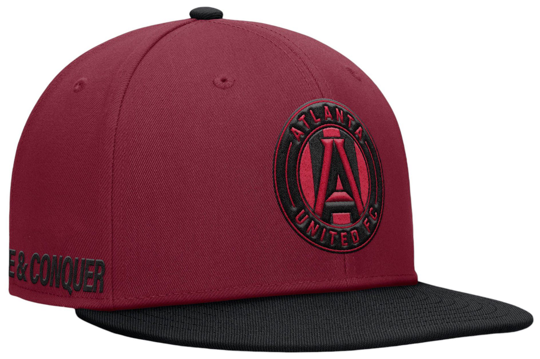 MLS Adult Atlanta United Sitter Red Snapback Adjustable Hat