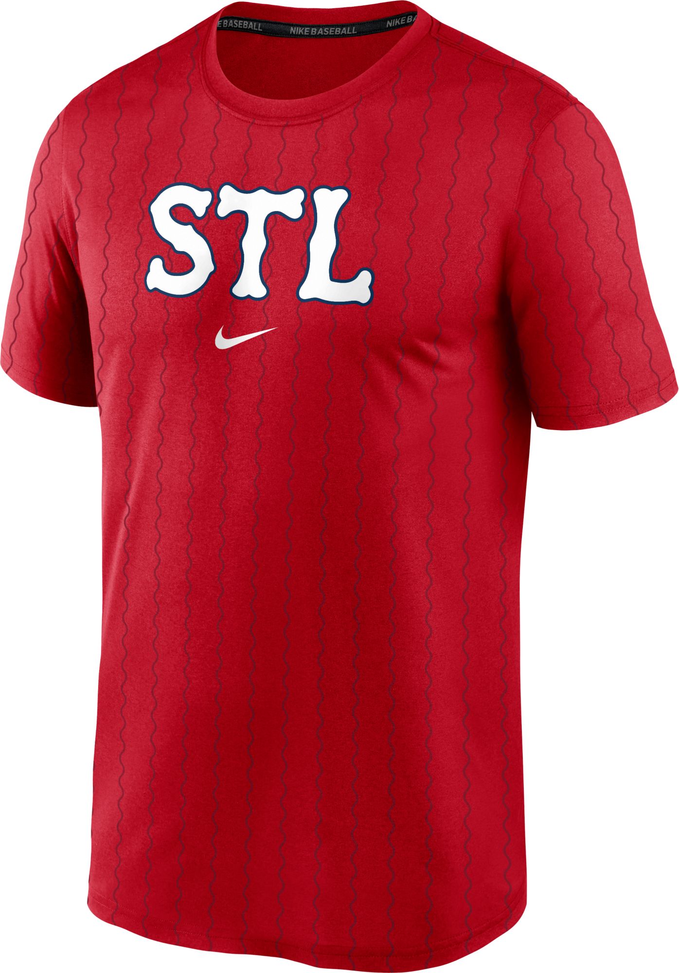 Nike Men's St. Louis Cardinals 2024 City Connect Authentic Collection Velocity T-Shirt