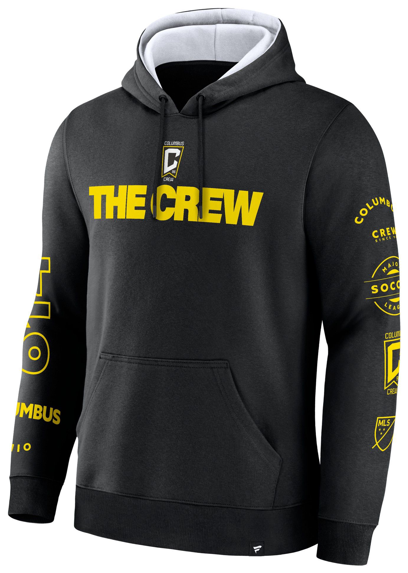MLS Adult Columbus Crew Legacy Black Hoodie