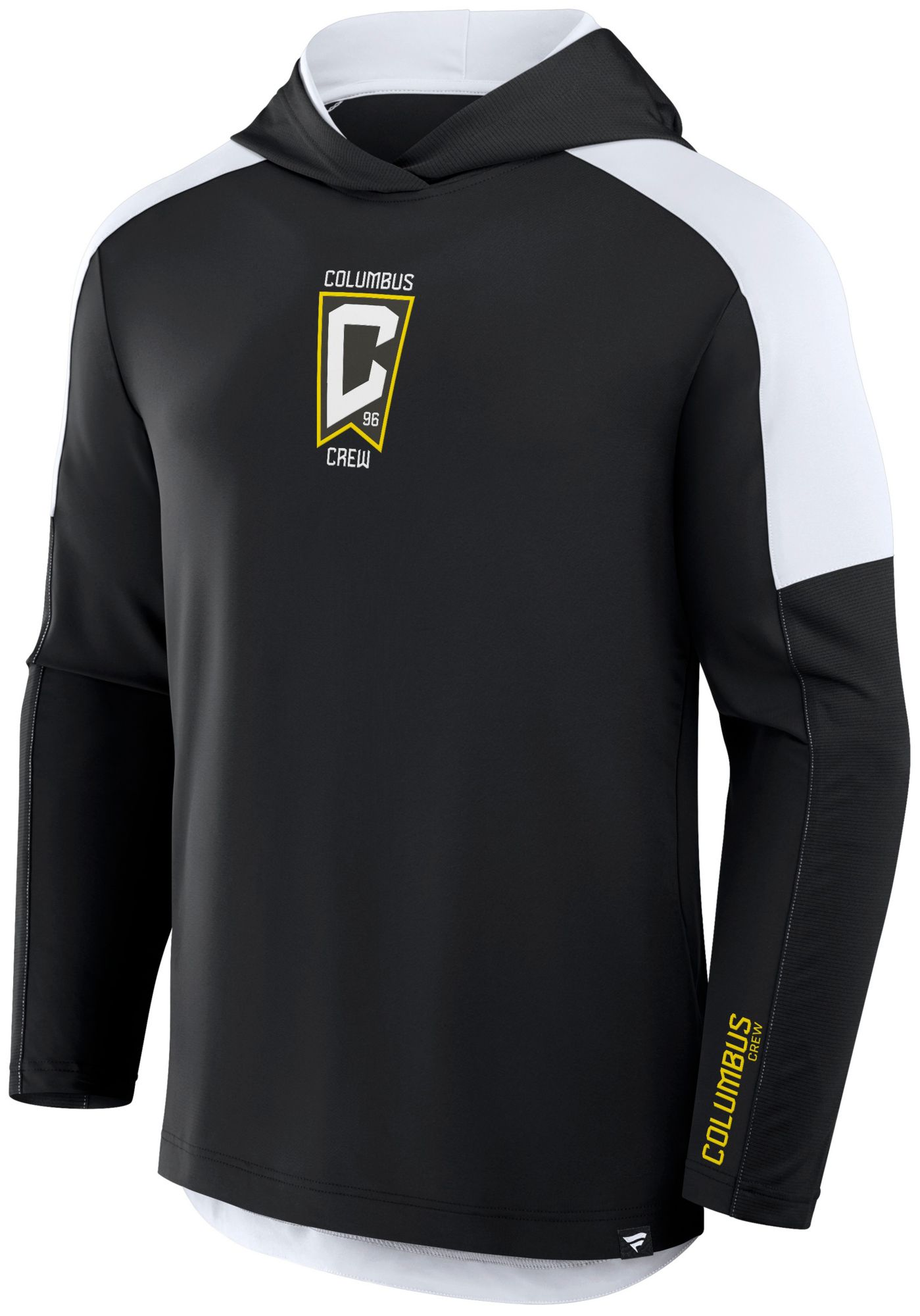 MLS Adult Columbus Crew Logo Black Hoodie