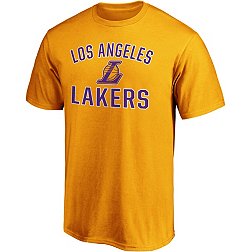 Fanatics Men's Los Angeles Lakers Yellow Victory Arch T-Shirt