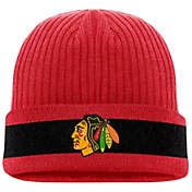 NHL Adult Chicago Blackhawks Core Cuffed Beanie NHL Adult Chicago Blackhawks Core Cuffed Beanie