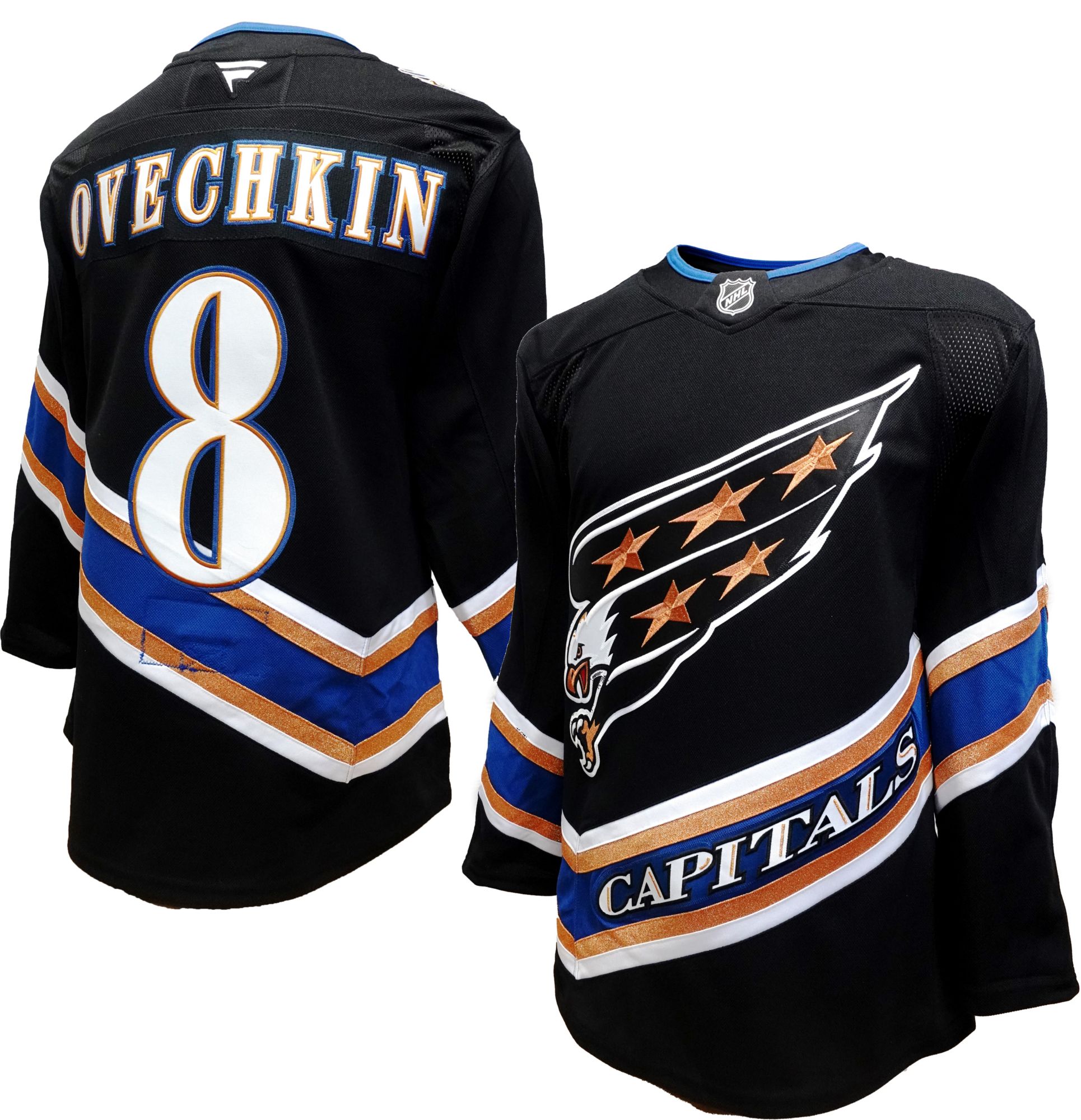 NHL Men's Washington Capitals Alexander Ovechkin #8 2024-2025 Alternate 2 Premium Authentic Jersey