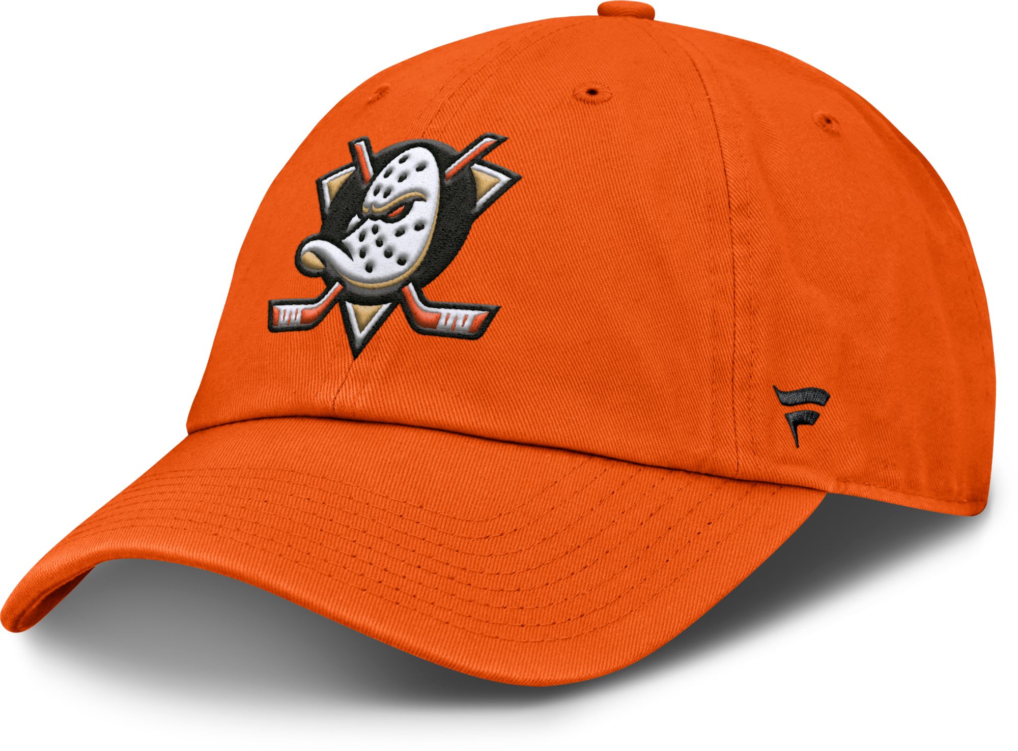 NHL Adult Anaheim Ducks Core Orange Adjustable Hat