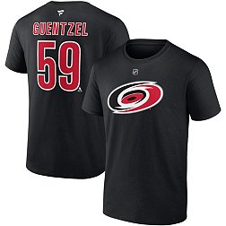 NHL Adult Carolina Hurricanes Jake Guentzel #59 Black T-Shirt