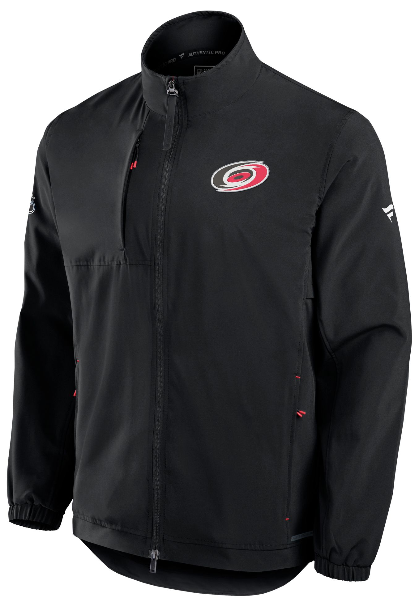 NHL Men's Carolina Hurricanes Black Coach Jacket