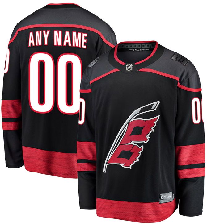 NHL Men's Custom Carolina Hurricanes Breakaway Home Jersey