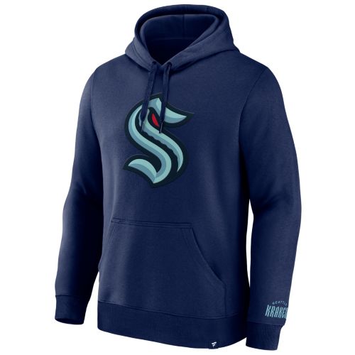 NHL Men's Seattle Kraken Navy Authentic Pro Rink Pullover