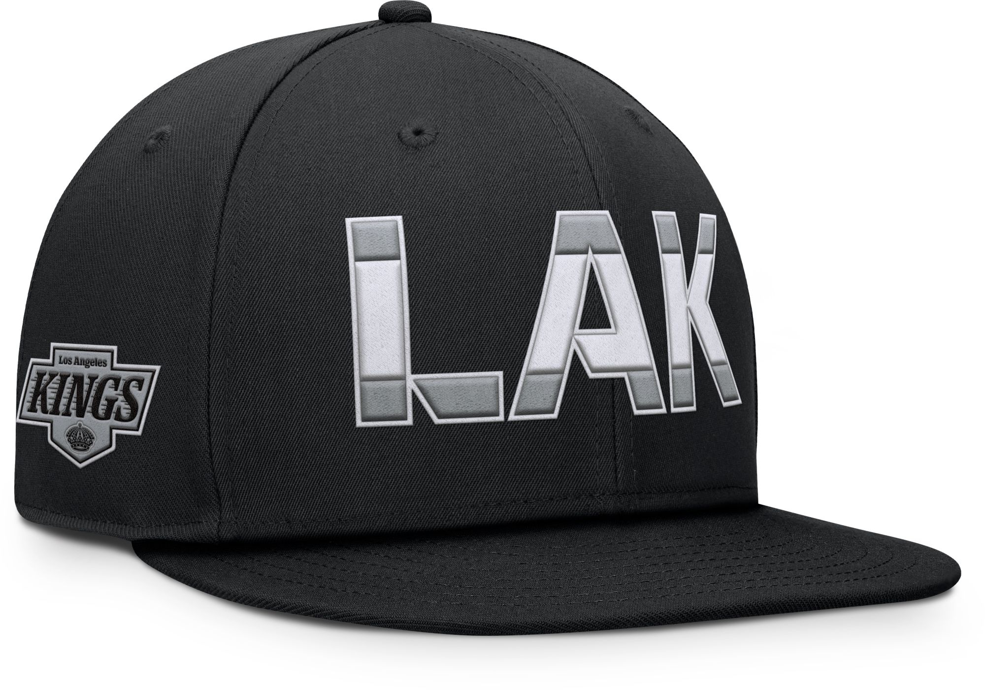 NHL Adult Los Angeles Kings 2024-2025 Authentic Pro Rink Black Adjustable Hat