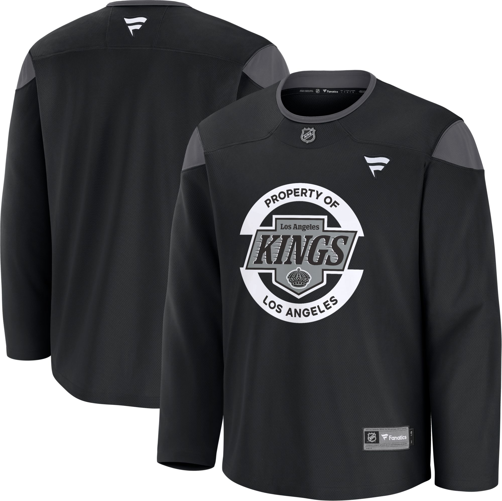 NHL Men's Los Angeles Kings 2024-2025 Black Practice Jersey