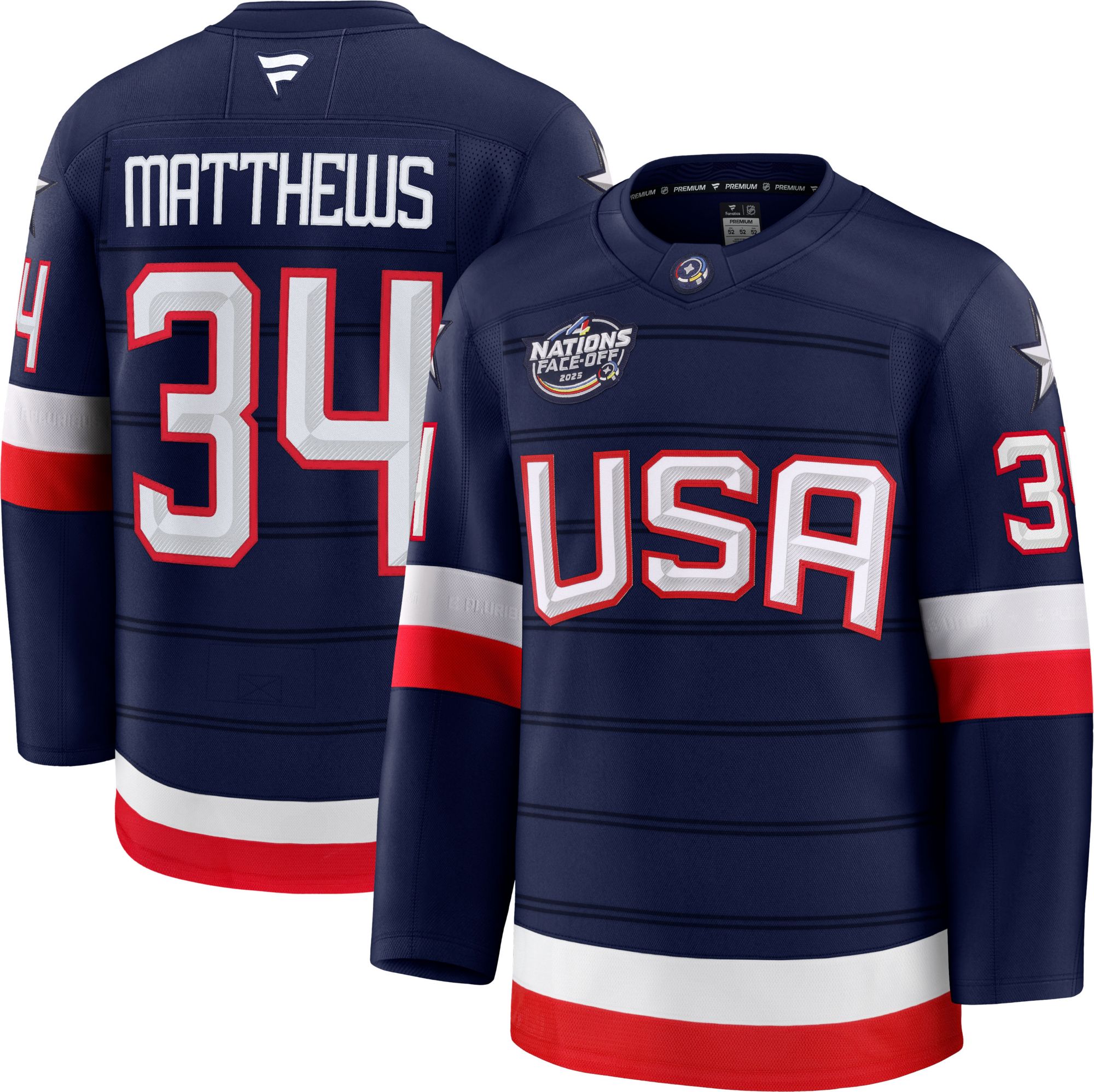 4 Nations Face-Off Jerseys & Gear
