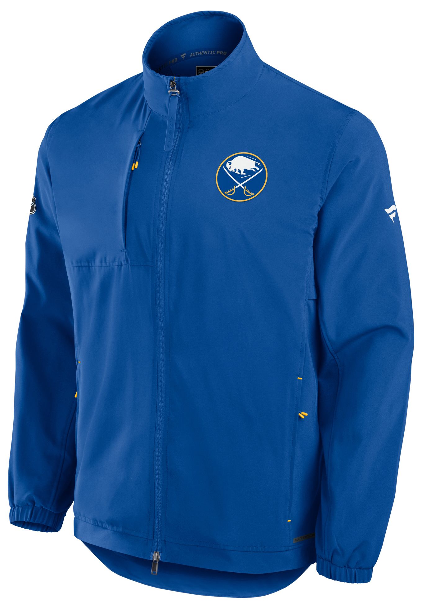 NHL Men's Buffalo Sabres Blue Coach Jacket