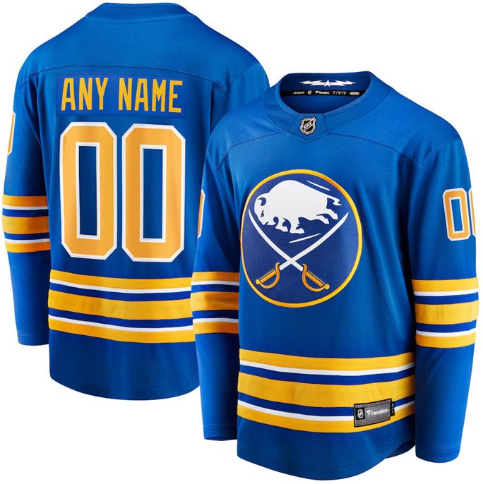 NHL Men's Custom Buffalo Sabres Breakaway Home Jersey