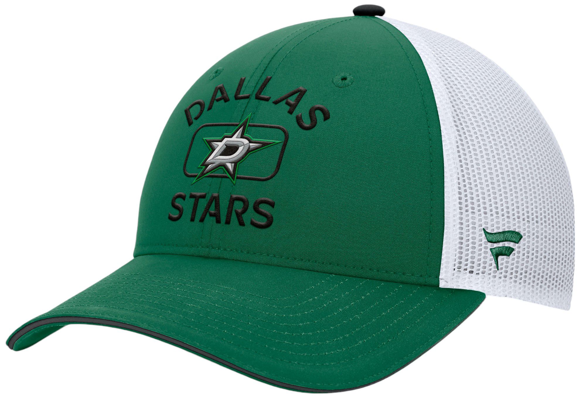 NHL Adult Dallas Stars 2024 Authentic Pro Rinkside Trucker Hat