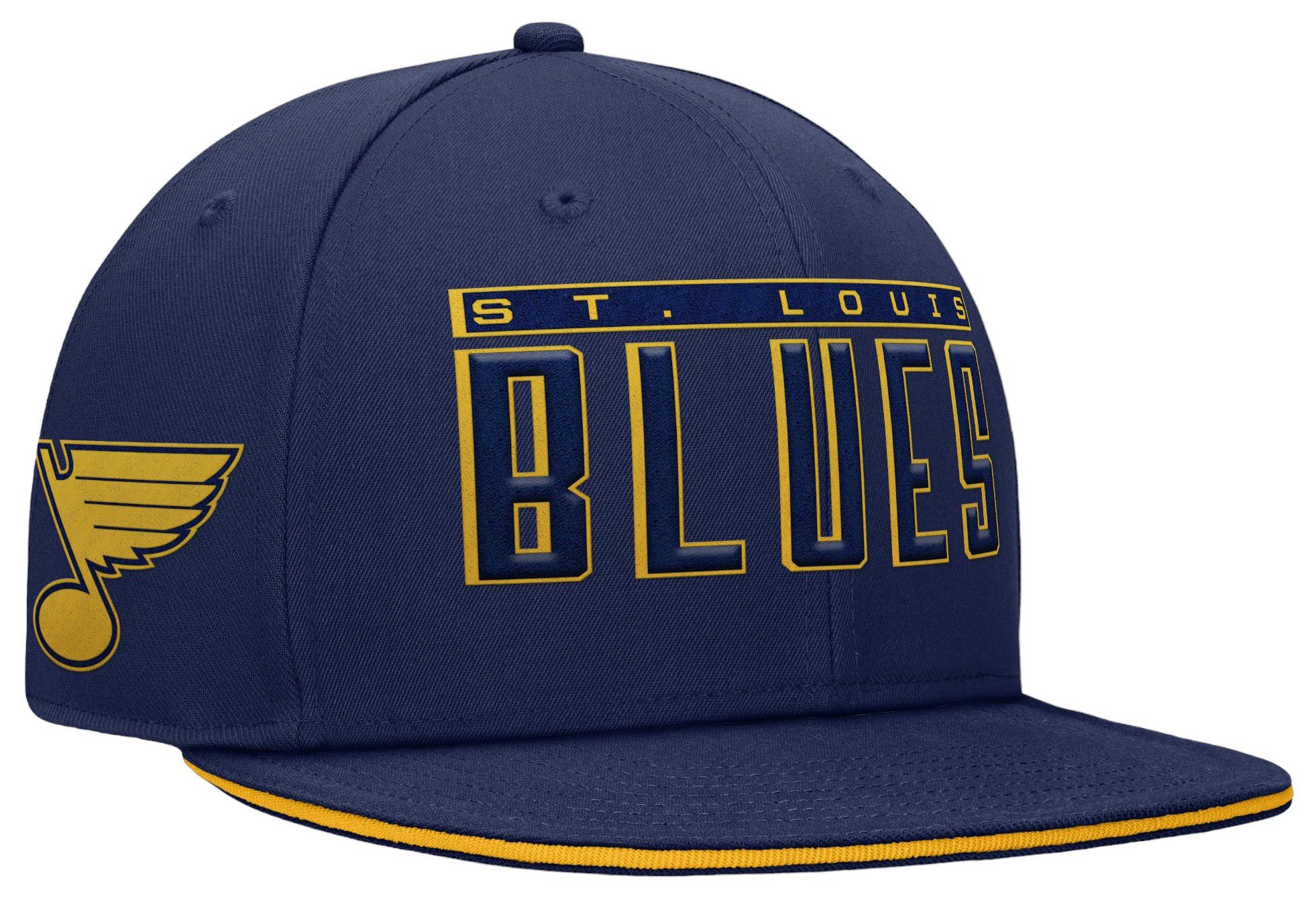 NHL Adult St. Louis Blues 2024 Gino Snapback Hat